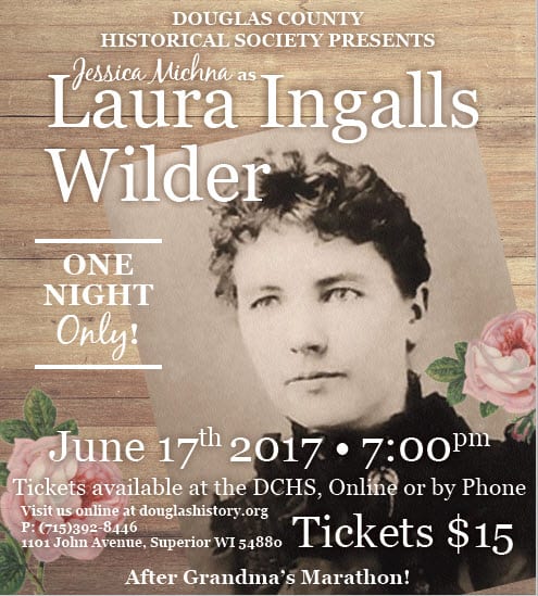 Laura Ingalls Wilder - Douglas County Historical Society