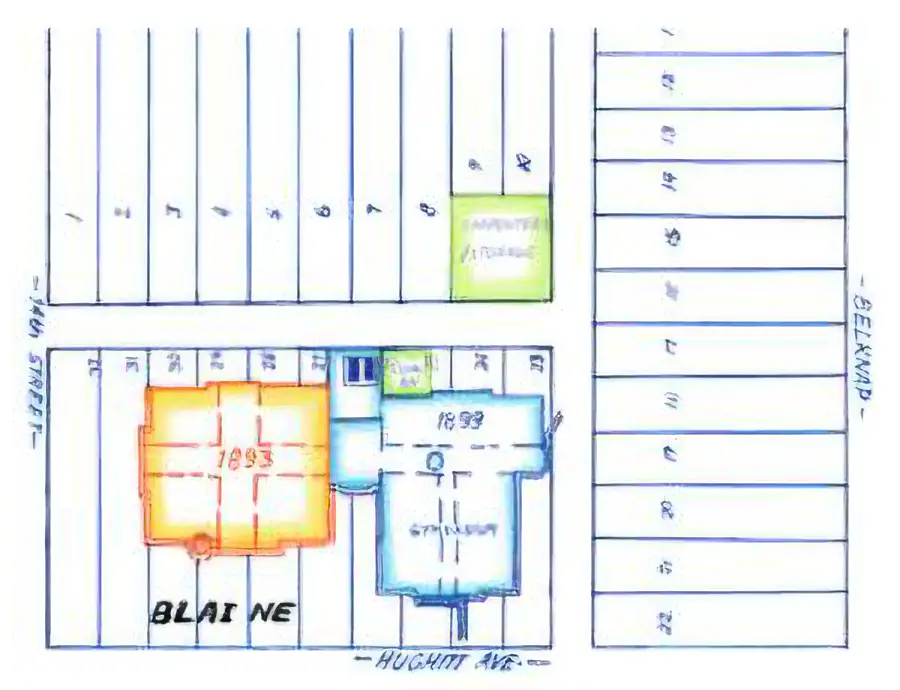 blaine school original location