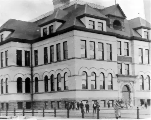 photo of the original cooper school
